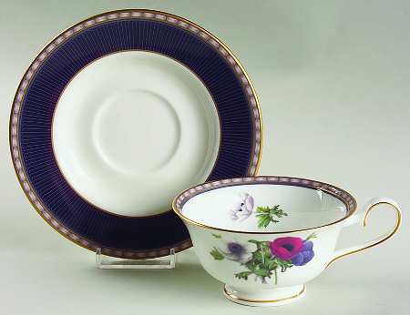 Castle Meadow Footed Cup & Saucer Set
