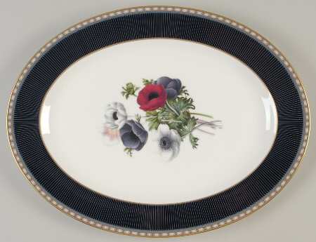 Castle Meadow 14" Oval Serving Platter