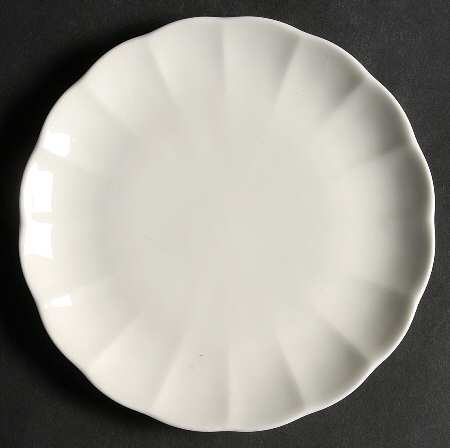 Cameo White Salad Plate