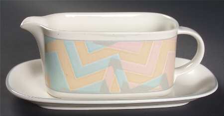Cancun Gravy Boat & Underplate (Relish/Butter)