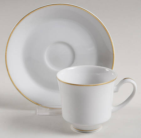 Canterbury Flat Demitasse Cup & Saucer Set