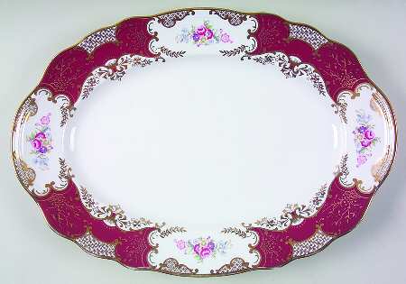Carlton Place 15" Oval Serving Platter