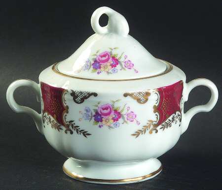 Carlton Place Sugar Bowl & Lid