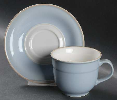 Carolina Flat Cup & Saucer Set