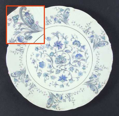 Castle Blue Dinner Plate