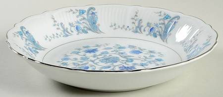 Castle Blue Coupe Soup Bowl