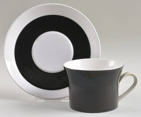 Casablanca Flat Cup & Saucer Set