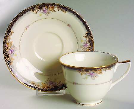 Castleview Footed Cup & Saucer Set
