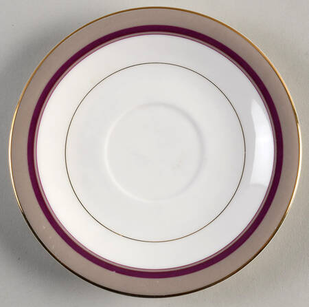 Cameron Taupe Saucer by Mikasa