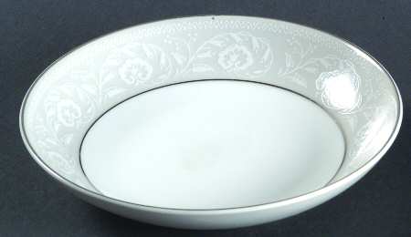 Cavalier (Gray Etched Border) Fruit/Dessert (Sauce) Bowl