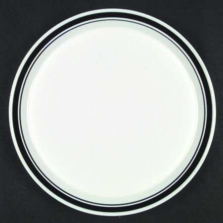 Caviar Black Dinner Plate