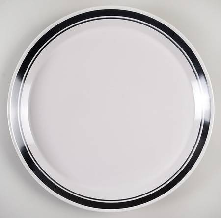 Caviar Black 12" Chop Plate (Round Platter)
