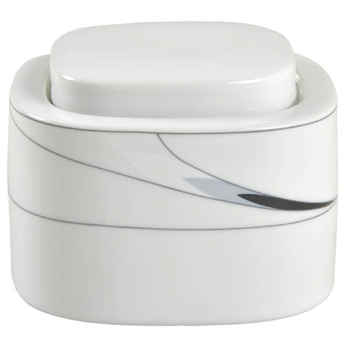 Caviar Sugar Bowl & Lid