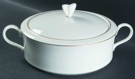 Century Gold 2.75 Qt Round Covered Casserole