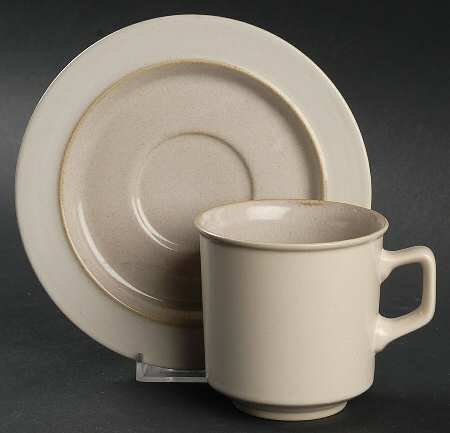 Celeste Flat Cup & Saucer Set