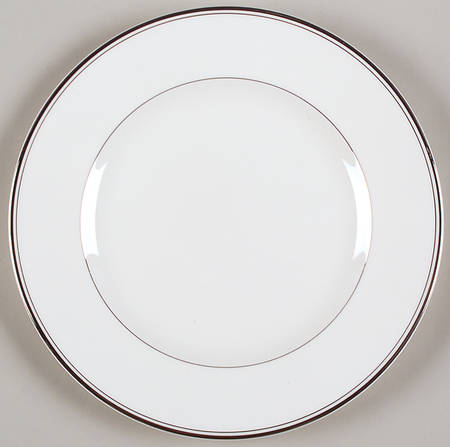 Century Platinum Salad Plate