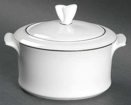 Century Platinum Sugar Bowl & Lid