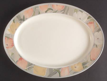 Cezanne 15" Oval Serving Platter