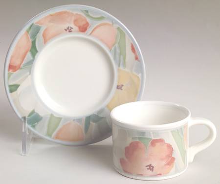 Cezanne Flat Demitasse Cup & Saucer Set