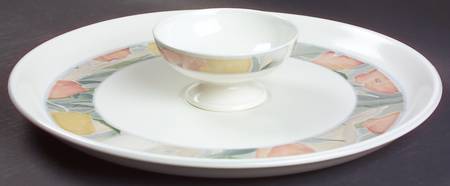 Cezanne 2 Pc Chip & Dip Set (Uses the Crudite Dip/Sherbet)
