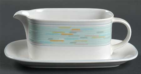 Chagall Gravy Boat & Underplate (Relish/Butter)