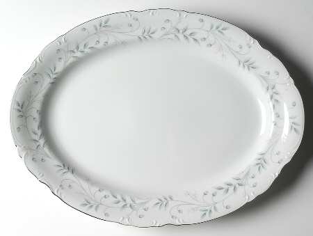 Chalfonte 16" Oval Serving Platter
