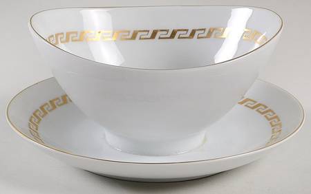 Chancellor Gravy Boat with Attached Underplate