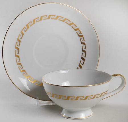 Chancellor Footed Cup & Saucer Set