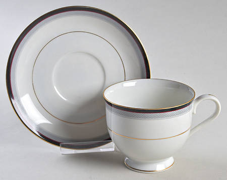 Chanel Footed Cup & Saucer Set