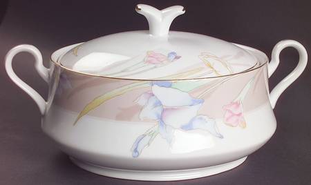 Charisma Beige Oval Covered Vegetable