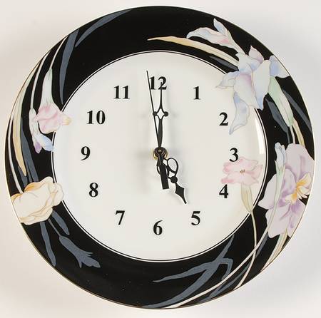Charisma Black 1-2" depth  Clock Plate HC
