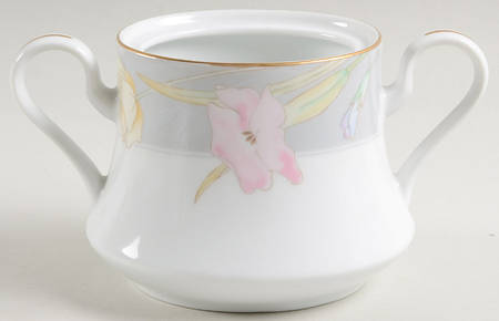 Charisma Gray Sugar Bowl No Lid