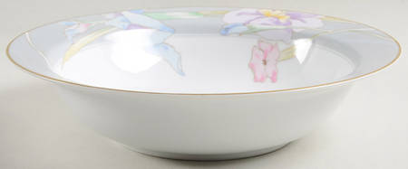 Charisma Gray 9" Round Vegetable Bowl