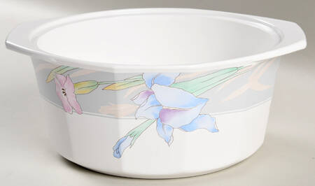 Charisma Gray 2.5 Qt Round Casserole No Lid
