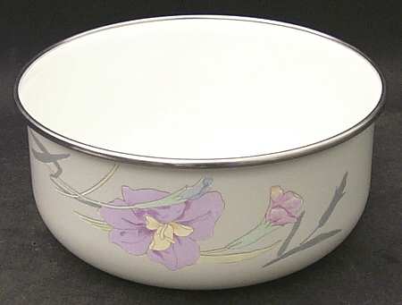 Charisma Gray Individual Metal Bowl (Part of Set)