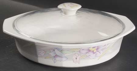 Charisma Gray 2.25 Qt Round Covered Casserole
