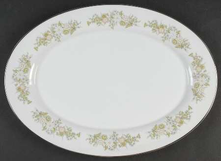 Charmaine 16" Oval Serving Platter