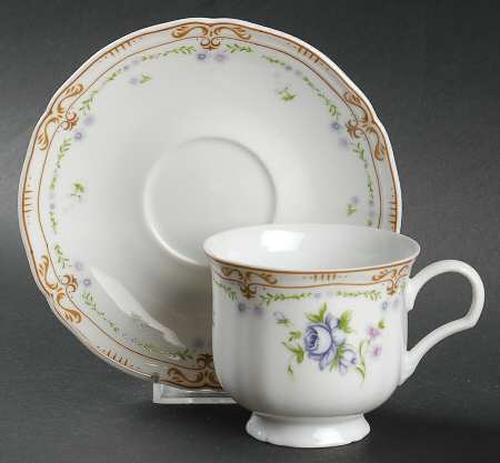 Chatelet Footed Cup & Saucer Set