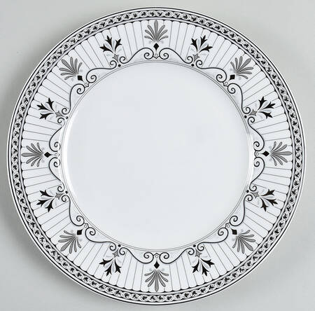 Chelsea Black Salad Plate
