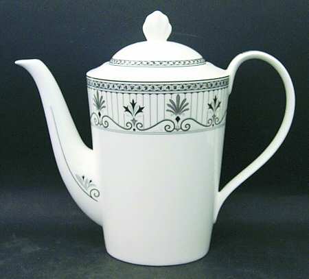 Chelsea Black Coffee Pot & Lid