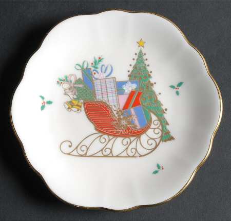 Christmas Cheer Wellington Canape Plate
