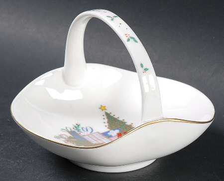 Christmas Cheer Small Basket by Mikasa