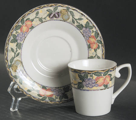 Chelsea Court Espresso Cup and Saucer Set