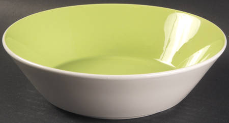 Checkmates Green Coupe Cereal Bowl