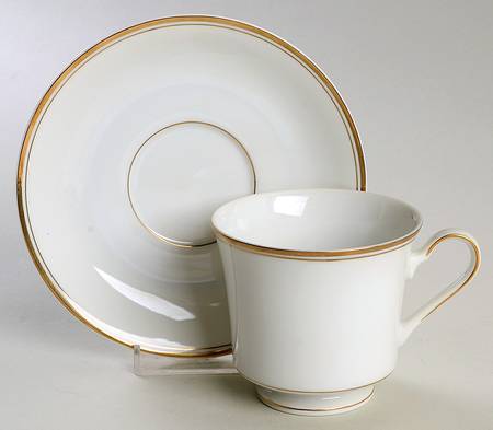 Cherish Footed Cup & Saucer Set