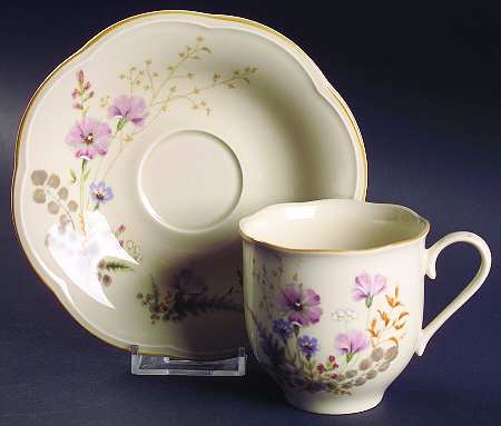 Cheryl Flat Cup & Saucer Set by Mikasa