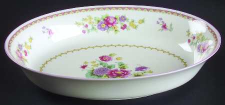 Cheshire 10" Oval Vegetable Bowl