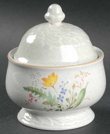 Chintz Garden Sugar Bowl & Lid