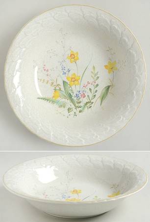 Chintz Garden Coupe Soup Bowl by Mikasa
