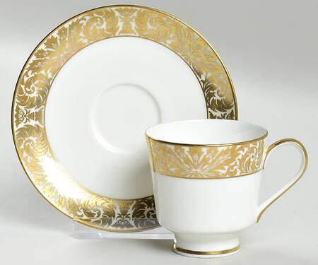Chestnut Hill Footed Demitasse Cup & Saucer Set